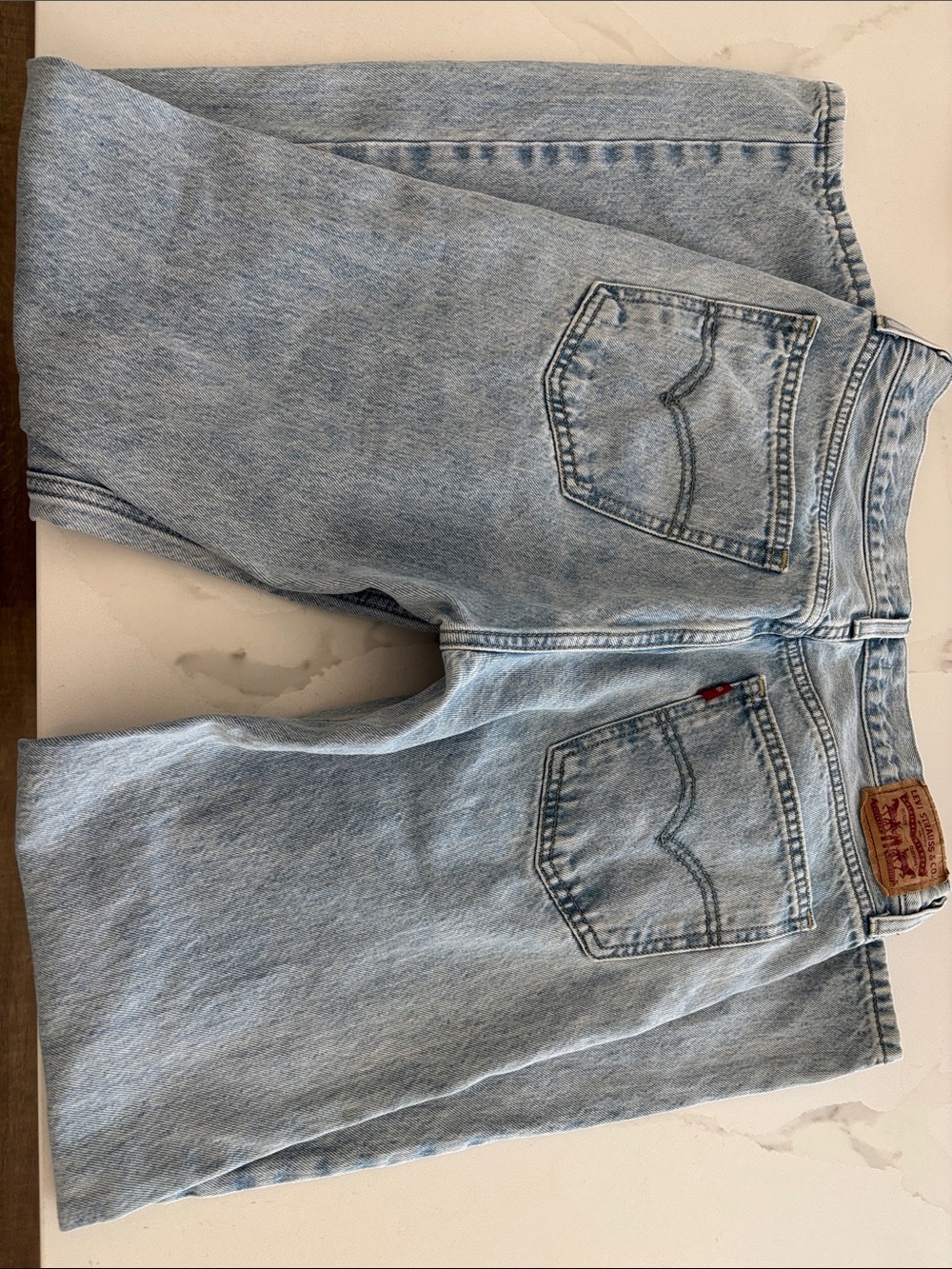 Levi’s Light Wash Low Pro Straight Charlie Jeans Size 28 - Picture 3 of 6